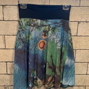 Unique multicolor skirt